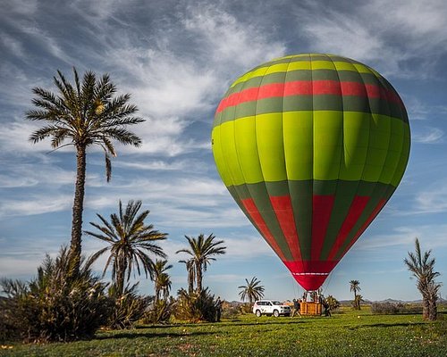 Hot air balloon flight